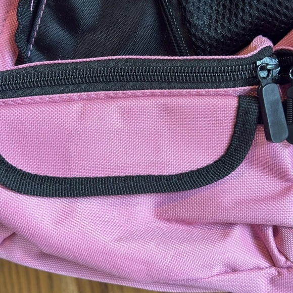 NexPak Tactical Sling Shoulder Hiking Backpack Pink Black Crossbody Travel 21” - Picture 2 of 14